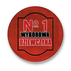 Przypinka Wyborowa Kobieta